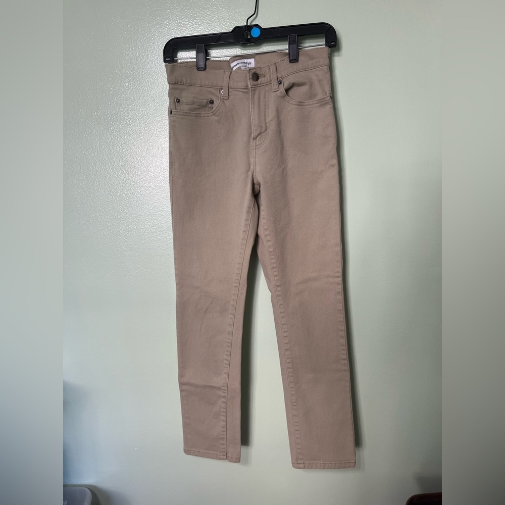 Amazon Essentials Beige Denim Jeans Cotton Blend 28x29